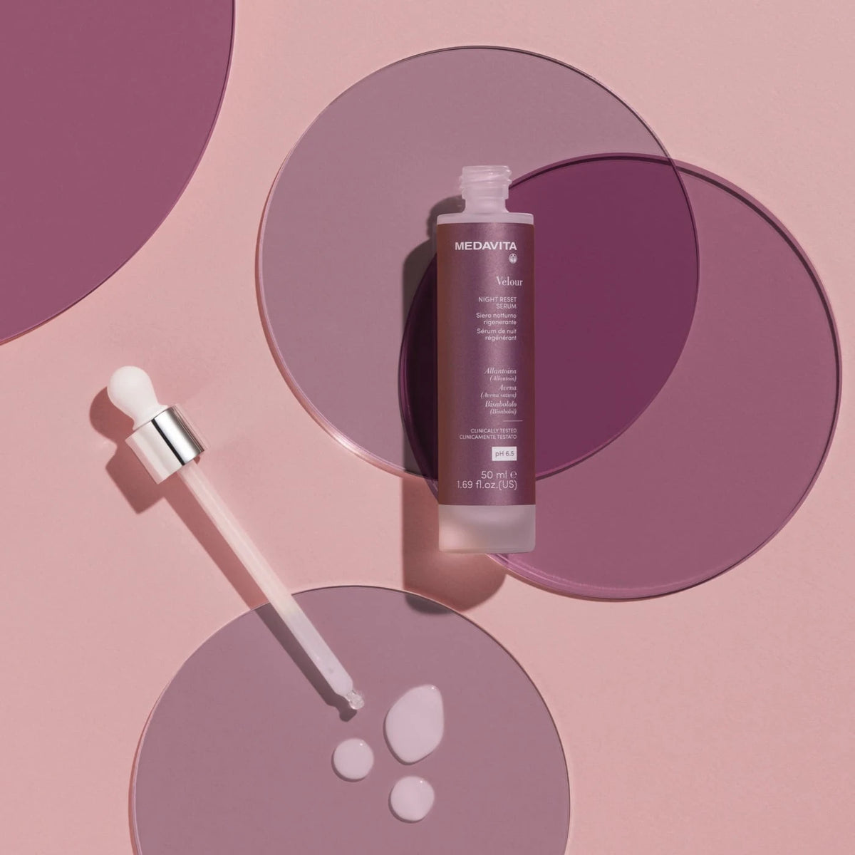 Medavita Velour Night Reset Serum 50ml lifestyle