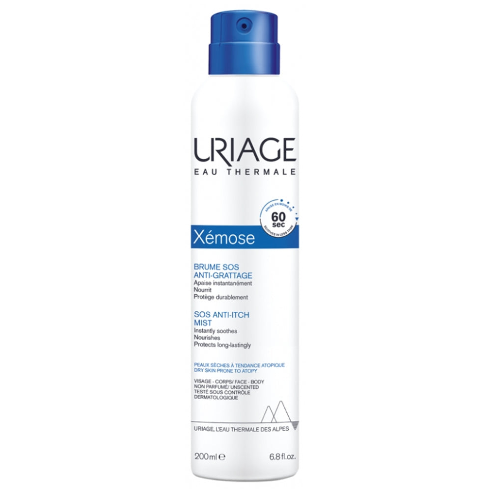 Uriage Xémose SOS Anti-Itch Mist 200ml lotions & moisturizers