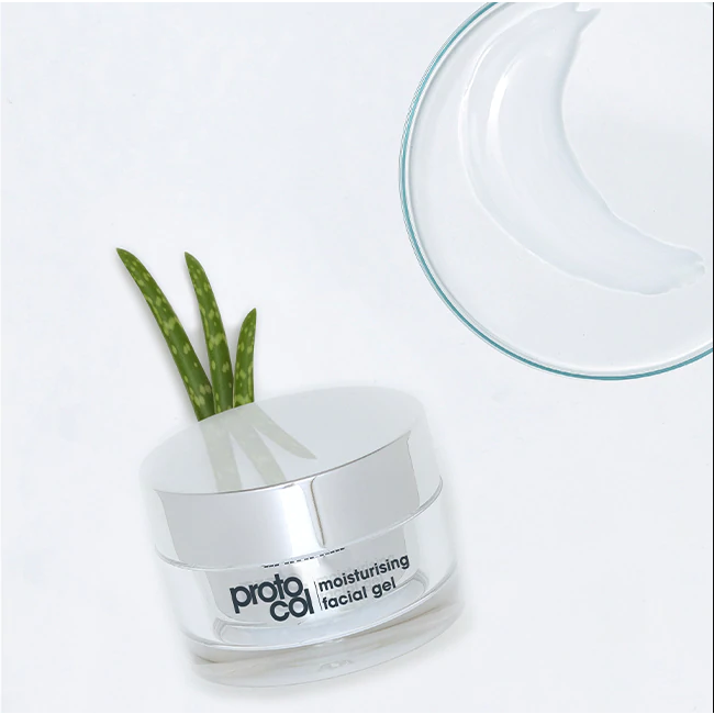 Moisturising facial gel